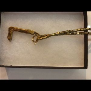 Circa Designs Gabrielle Vallarino Brass Necklace